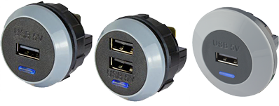 usb chargers for railway applications